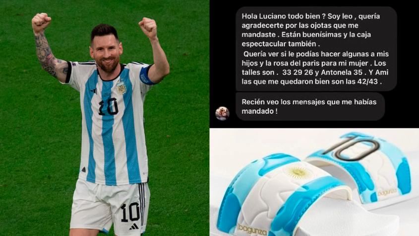 “Soy Leo”: La increíble historia viral que une a Lionel Messi y un diseñador de "ojotas" en Argentina
