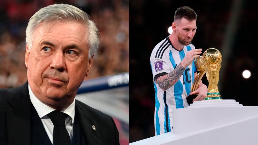 Carlo Ancelotti baja a Lionel Messi del pedestal: “De mi boca no va a salir que es el mejor de la historia”