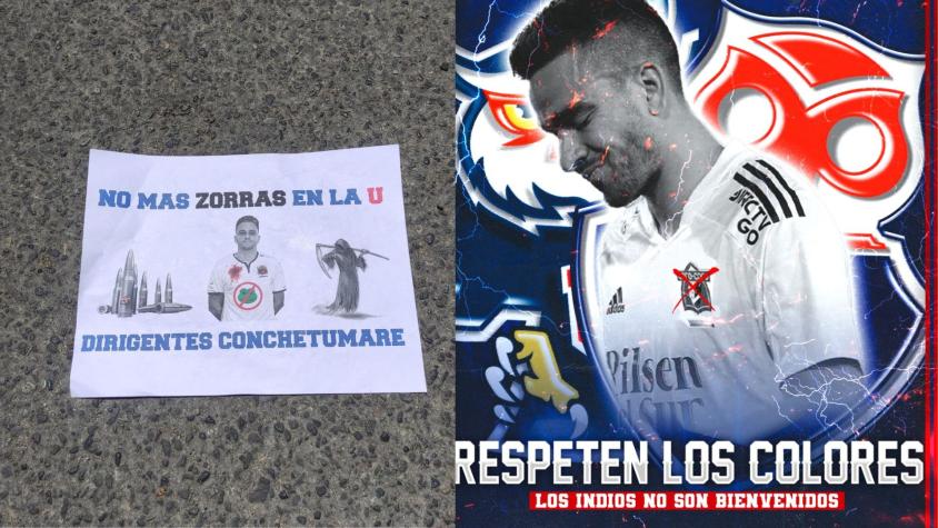 Barra de la U lanza fuerte amenaza y advierte a Matías Zaldivia: "Ni se te ocurra firmar en nuestro club"