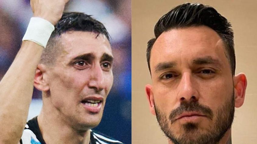 Ángel Di María le paró los carros en seco a Mauricio Pinilla por sus dichos contra el Dibu: "A llorar a otro lado"