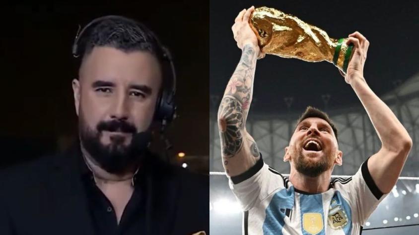 Periodista mexicano explotó contra Lionel Messi y Argentina tras el Mundial: "Un tramposo y dopado..."