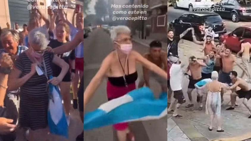 Argentina na Copa do Mundo: conheça o viral abuela, la la la la lá