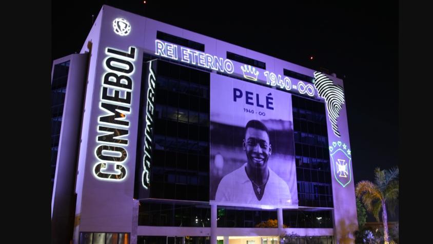 Conmebol honró a Pelé