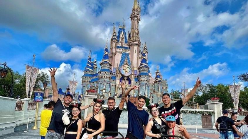 Las tremendas vacaciones de los referentes de Colo Colo en Disney World