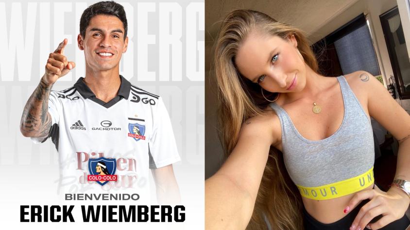 "Soy la más orgullosa": Novia de Erick Wiemberg celebró la llegada del jugador a Colo Colo