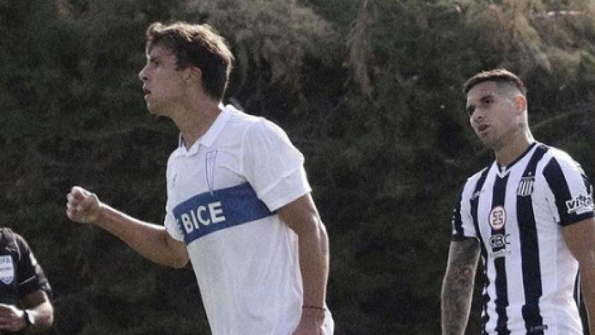 Así fue el golazo de Gonzalo Tapia en el triunfo amistoso de la UC sobre Talleres de Córdoba