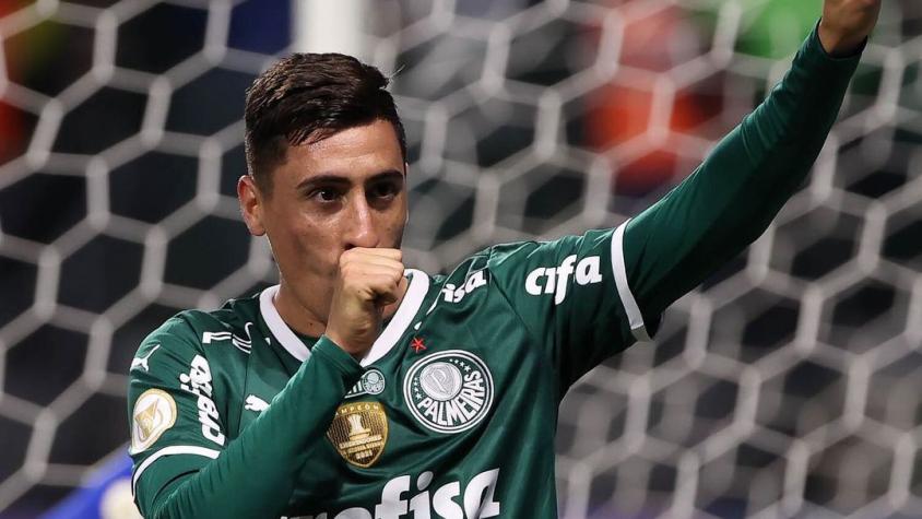 Los pobres números de Miguel Merentiel, el '9' que llegaría a Colo Colo para reemplazar a Lucero