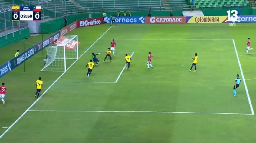 VIDEO | ¡Era gol de Chile! La polémica conquista que no le validaron a la Roja en el Sudamericano Sub 20