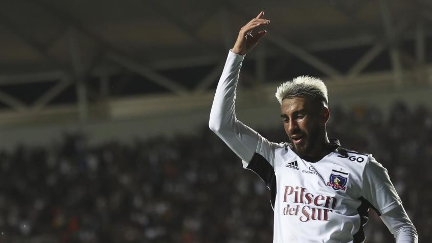 En Colo Colo lamentan el inminente adiós de Juan Martín Lucero: “Es nuestro ‘9’ titular, le ha dado mucho al club”