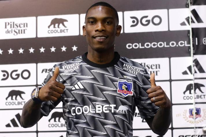 Fabián Castillo fue presentado en Colo Colo y sacó carcajadas con una divertida anécdota: "Quedé impresionado..."