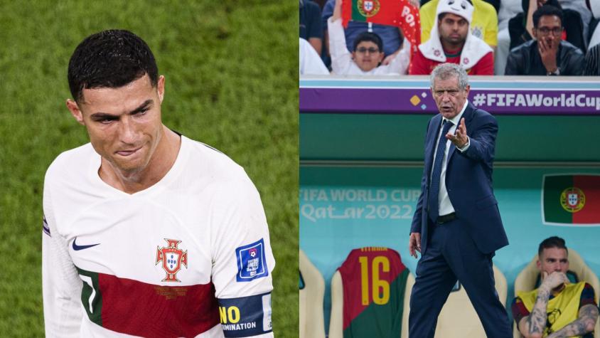 "Aquí mando yo": Revelan fuertes detalles del cruce entre Cristiano Ronaldo y el DT de Portugal en el Mundial