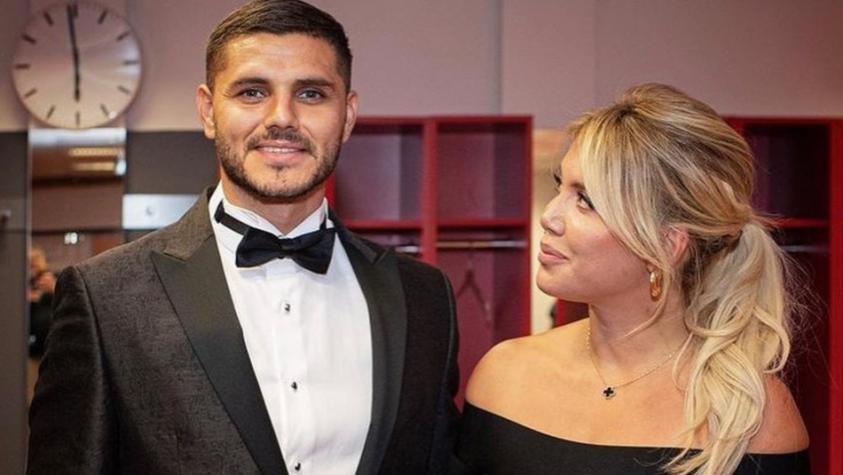 Mauro Icardi y Wanda Nara