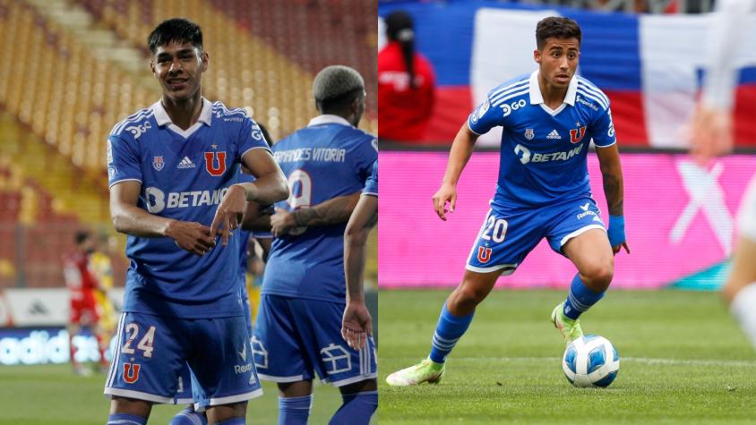 Hinchas de la U vueltos locos con los números que usarán Darío Osorio y Lucas Assadi en la temporada 2023