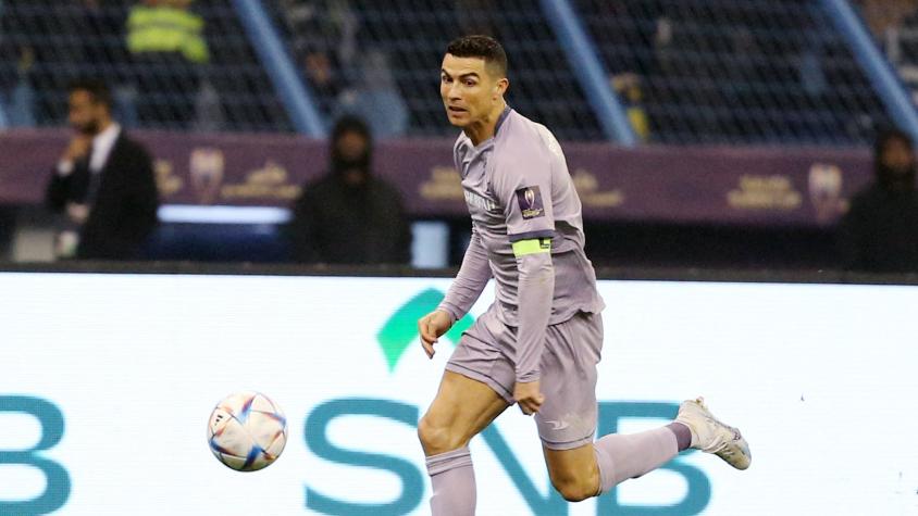 Cristiano Ronaldo marcó su primer gol con Al-Nassr y fue el gran héroe del partido