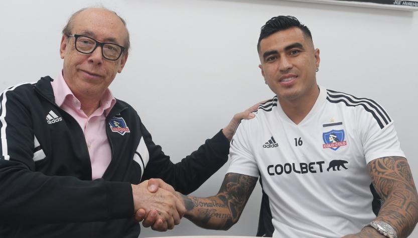 ¡Listos los goles! Colo Colo oficializó el fichaje de Darío Lezcano como su nuevo '9'