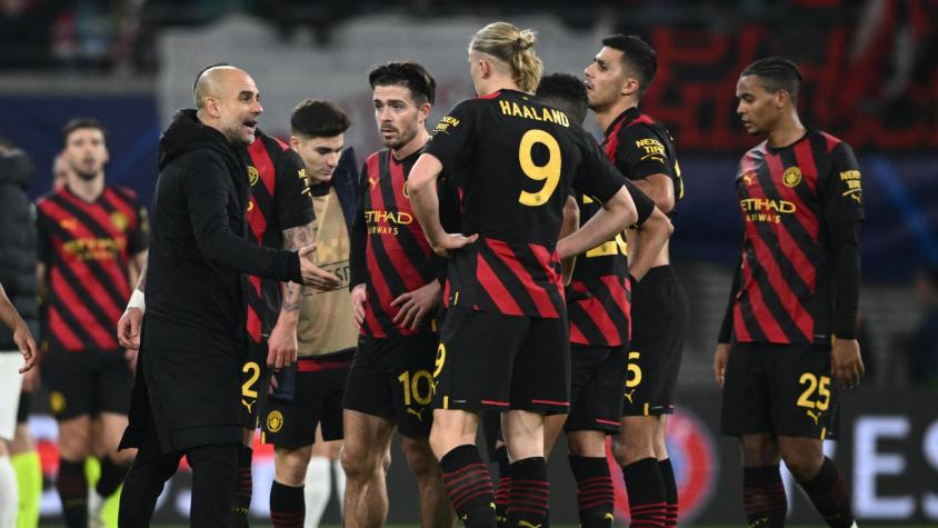 Manchester City empató con un combativo RB Leipzig y tendrá que definir todo en casa
