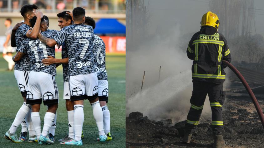 ¡Albos solidarios! Colo Colo se abre a suspender el partido contra Ñublense por incendios en Chillán