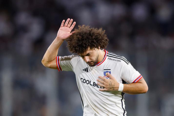 El descargo de Maxi Falcón tras su expulsión en el empate entre Colo Colo y Everton: "¡Contra todo y contra todos, siempre!"