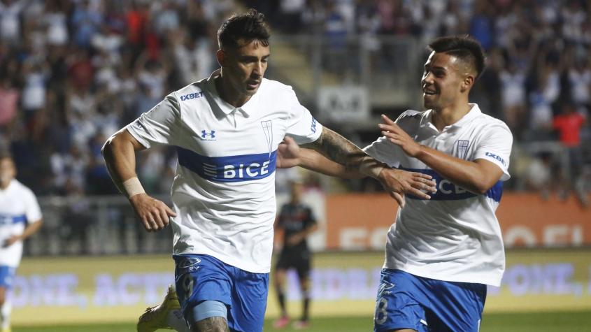 La UC trabajó hasta el final para vencer a Palestino y quedar como nuevo líder del Campeonato Nacional 2023