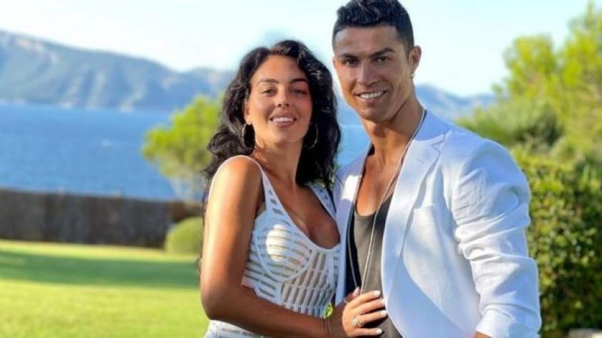Georgina Rodríguez y Cristiano Ronaldo (Instagram @georginagio)