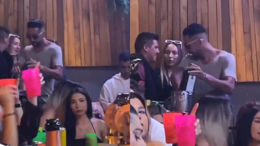 VIDEO | ¡Nada tímido! Captan a Mauricio Isla en discoteca de Viña del Mar
