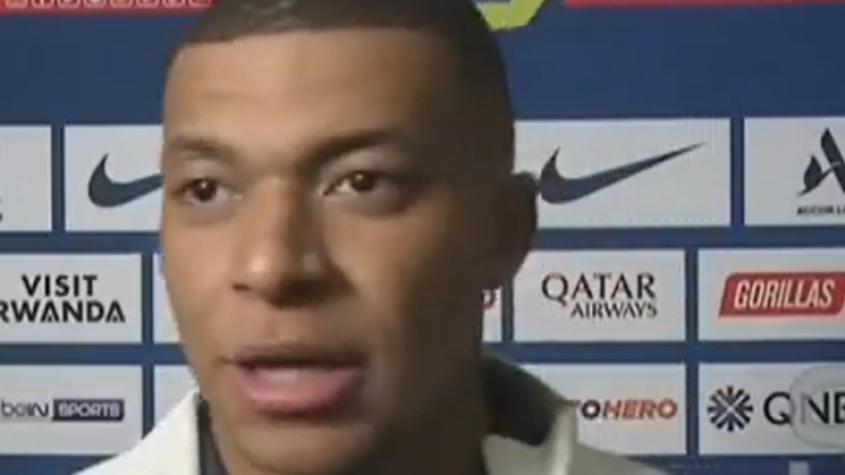 VIDEO | Hinchas deliran con el acento chileno de Kylian Mbappé: "Es una mezcla de Alexis Sánchez con Peter Veneno"