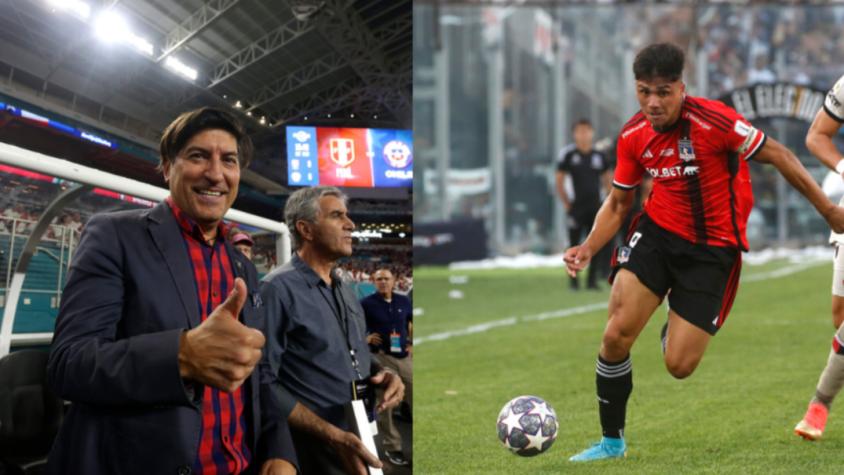 Iván Zamorano se rinde ante la nueva figura de Colo Colo: "Damián Pizarro tiene pasta de jugador europeo"