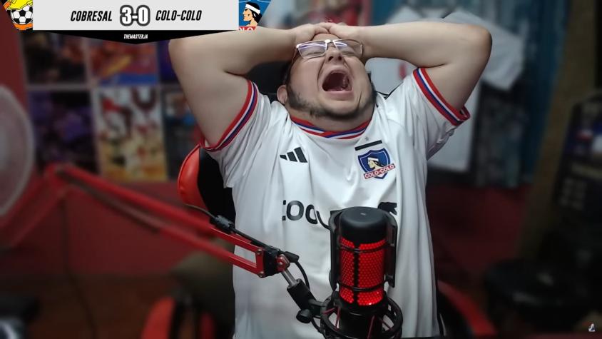 "La culpa es de Blanco y Negro": hincha de Colo Colo furioso tras la caída ante Cobresal