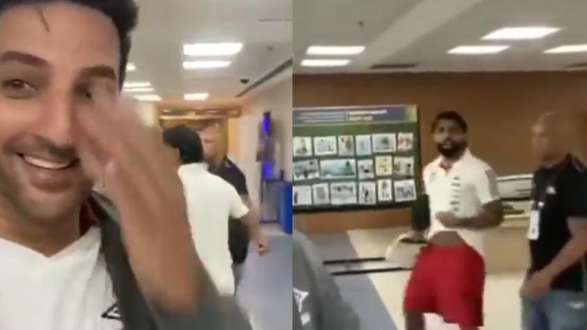 "Filma mi p...": La obscena respuesta de Gabigol a burla de hincha de Fluminense