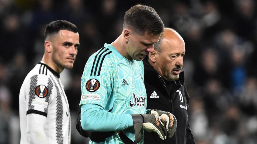 ¡Alarmó a todos! Portero de Juventus fue sustituido entre lágrimas tras advertir fuerte dolor en su pecho