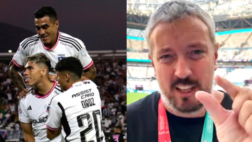 Controvertido periodista argentino se lanzó contra Colo Colo: "Es conocido por hechos de violencia, no existe"