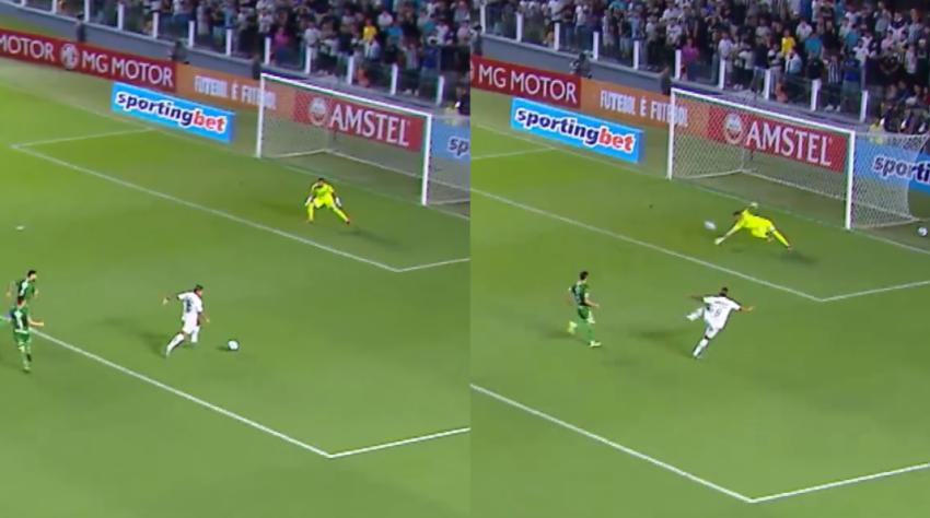 VIDEO | La impresionante atajada de Tomás Ahumada en el empate entre Santos y Audax Italiano por la Copa Sudamericana