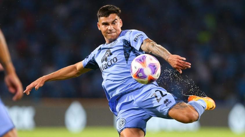 Salió entre aplausos: Alex Ibacache fue titular en su esperado debut en Belgrano