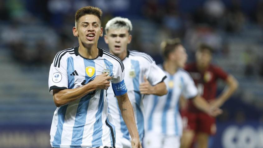 Claudio Echeverri: La estrella de Argentina Sub 17 que podría costar más que los planteles de Colo Colo y la U juntos