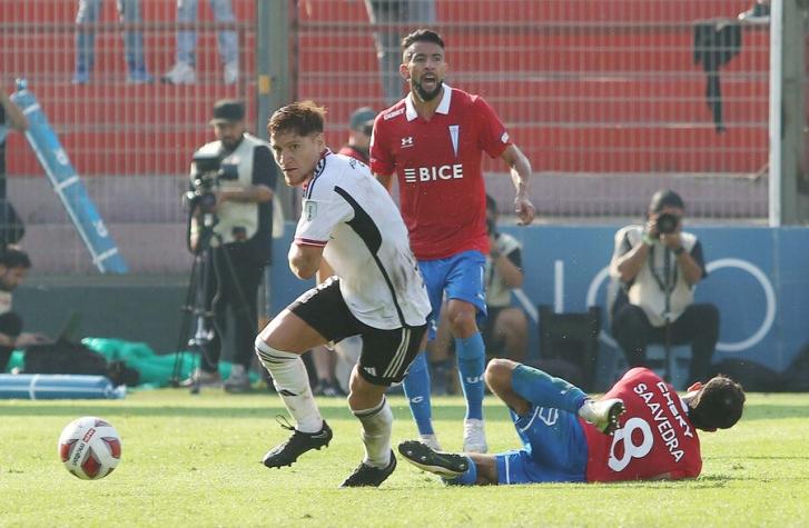 Leonardo Gil recibió dos fechas de castigo tras su expulsión en el empate entre la UC y Colo Colo