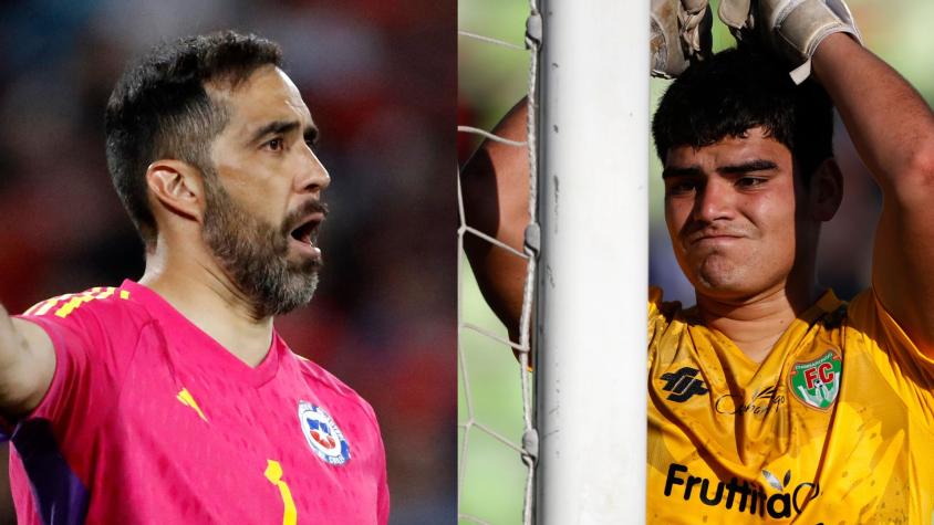 El emocionante mensaje de Claudio Bravo para el arquero de Chimbarongo tras goleada ante la U: "Campeón..."