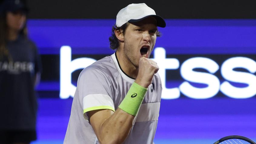 ¡Triunfazo! Nicolás Jarry aplastó a top 20 para avanzar en el Masters 1000 de Montecarlo