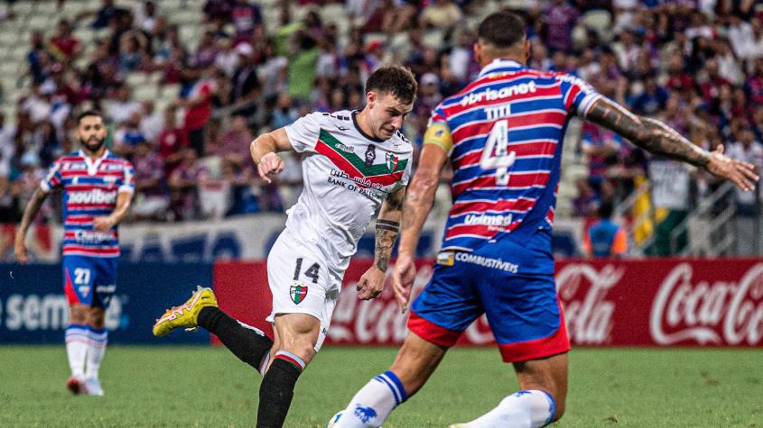 Palestino no pudo en Brasil y cayó goleado por Fortaleza en Copa Sudamericana