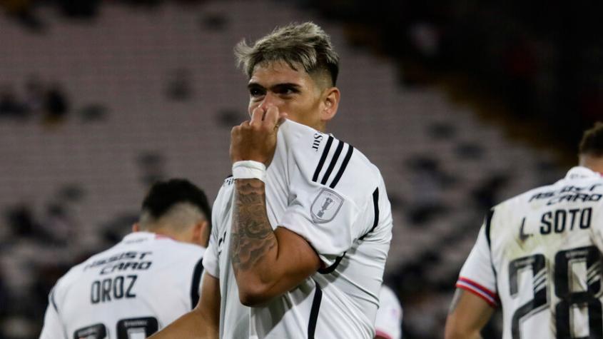 "Me falta demasiado": La autocrítica de Carlos Palacios tras convertir su primer gol con Colo Colo