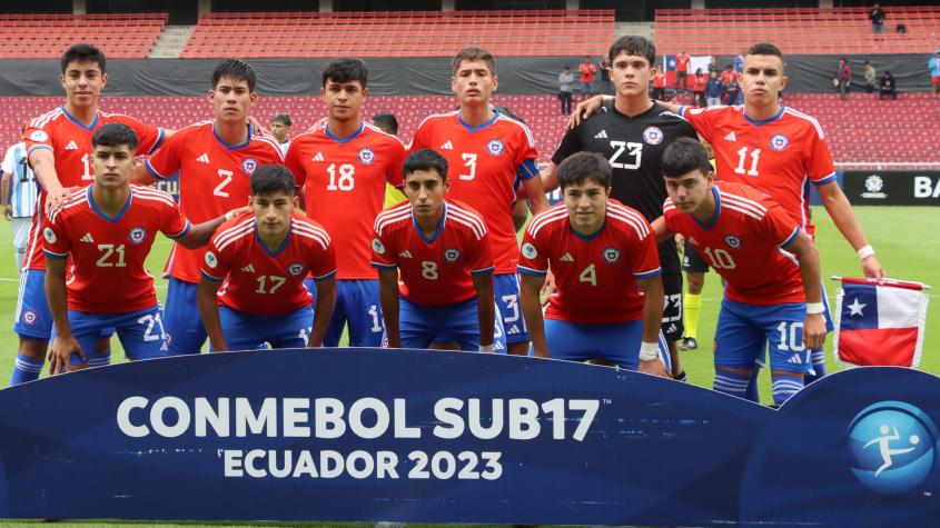La Roja se juega una “final” ante Ecuador en el Sudamericano Sub 17 sin sus centrales titulares