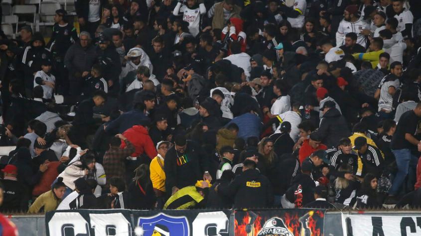 Noche violenta en Pedrero: hinchas de Colo Colo protagonizan graves incidentes en el estadio Monumental