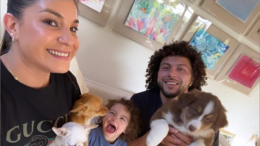 ¡Felicidades! Maxi Falcón sumó un nuevo integrantes a su familia: "Alba"