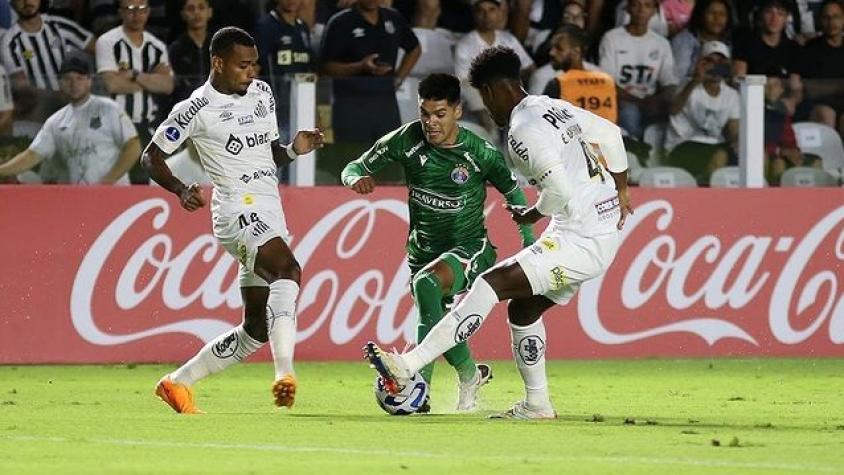 ¿Punto de oro? Audax Italiano empató con Santos en duelo válido por Copa Sudamericana