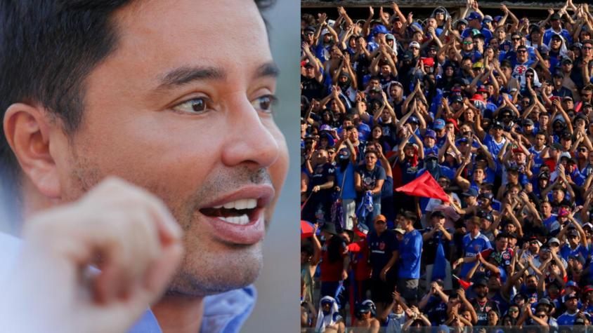 Alcalde Carter manda una dura advertencia a Audax Italiano al "permitir" entradas a hinchas de la U