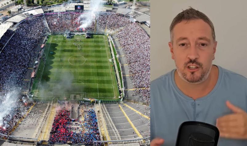 Polémico periodista argentino: "A Colo Colo lo dirige cualquiera... un gordo borracho tomando vino de costado"