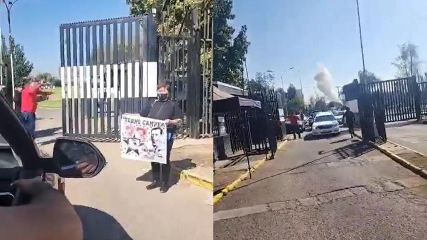 VIDEO | Así ingresó el cortejo fúnebre del hincha de Colo Colo al estadio Monumental