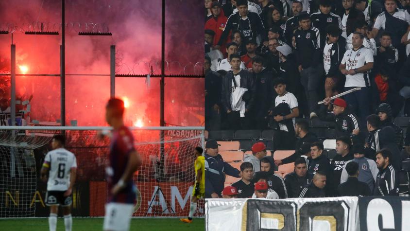 Incidentes en el estadio Monumental