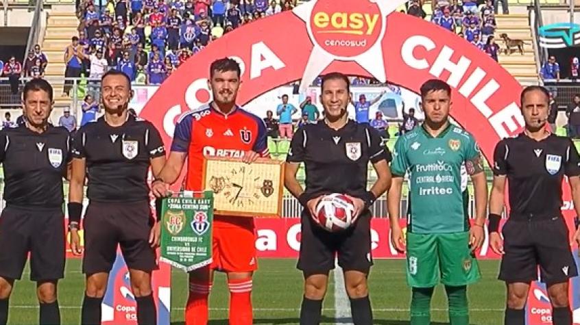 VIDEO | El noble gesto de Chimbarongo FC con Universidad de Chile en Copa Chile