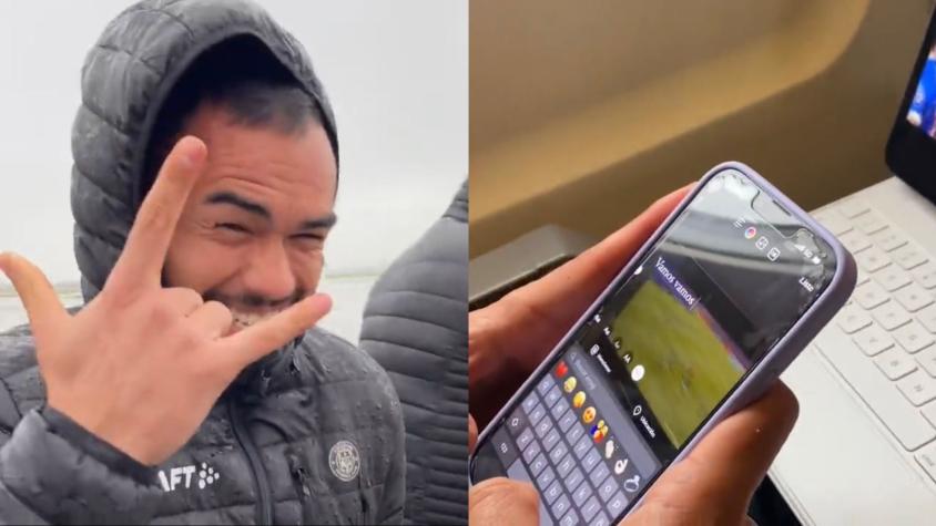 VIDEO | No se olvida del Cacique: Gabriel Suazo se la jugó para ver a Colo Colo en Francia