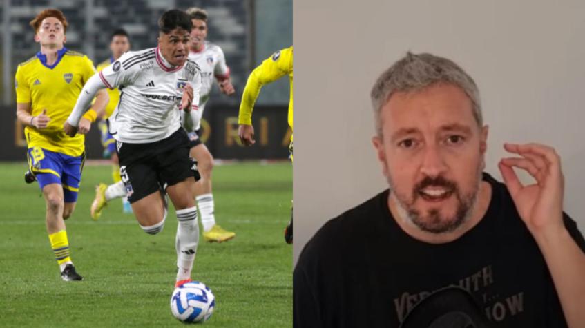 "Va a valer 15 palos": Polémico periodista argentino se rindió ante Damián Pizarro tras la caída de Colo Colo ante Boca